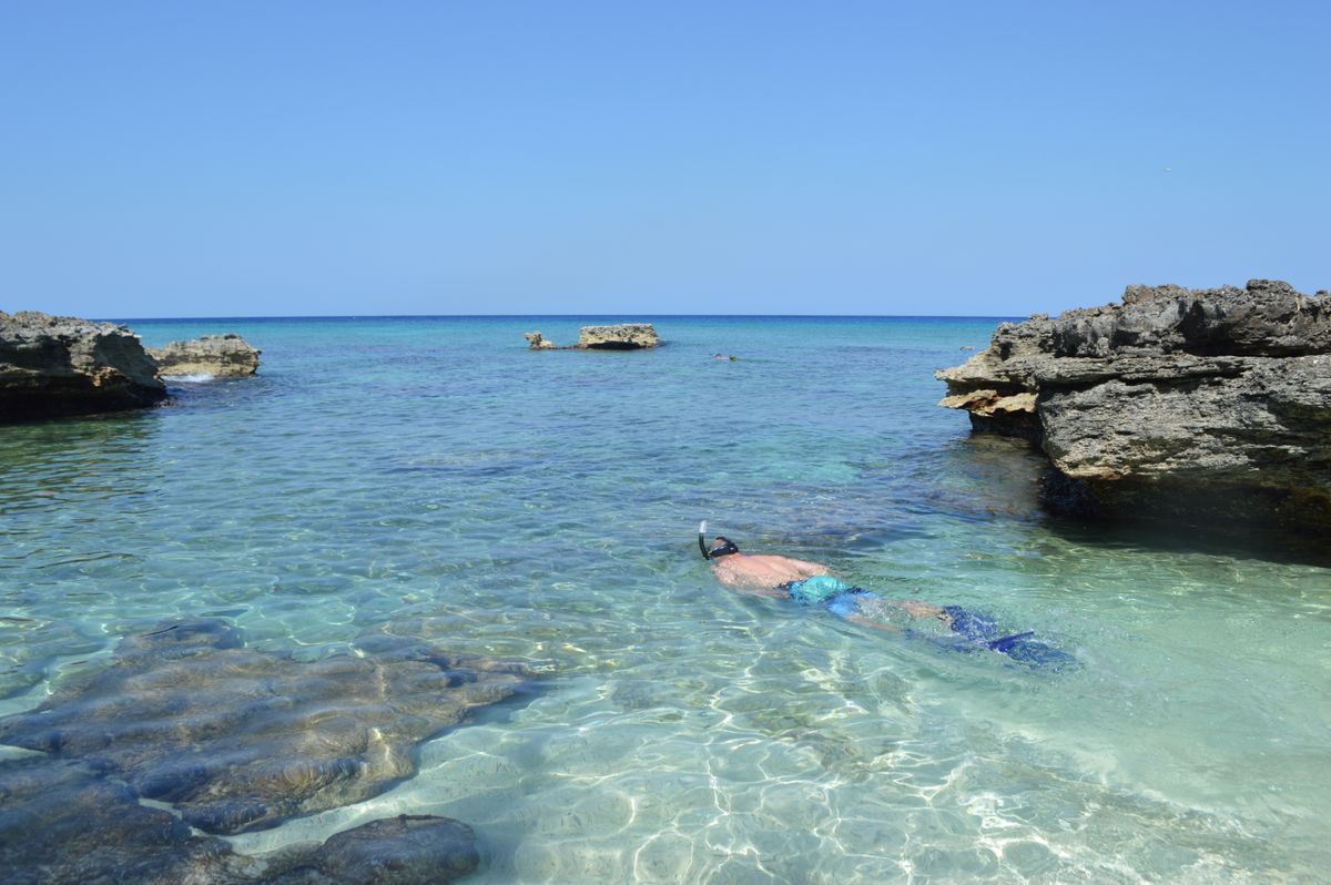 Representative snorkeling scene; not the exact operator