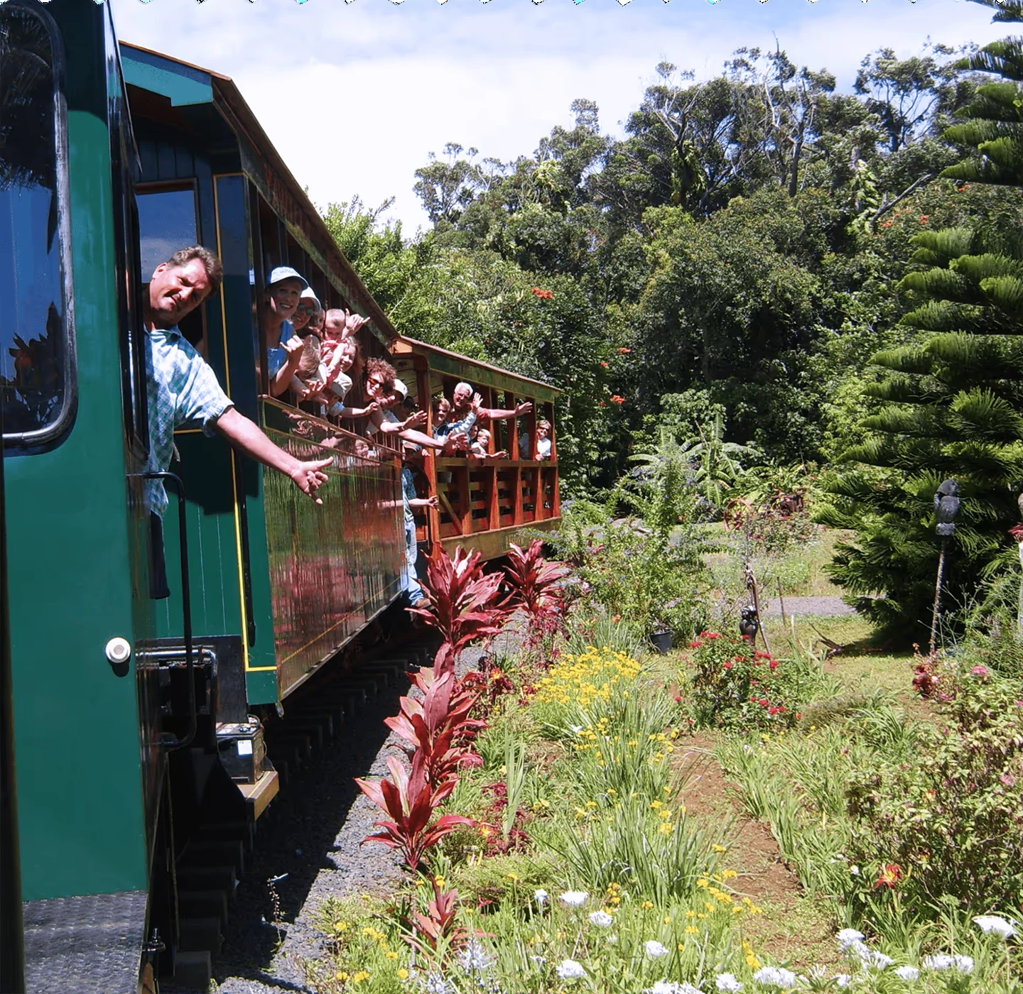 Kilohana plantation train