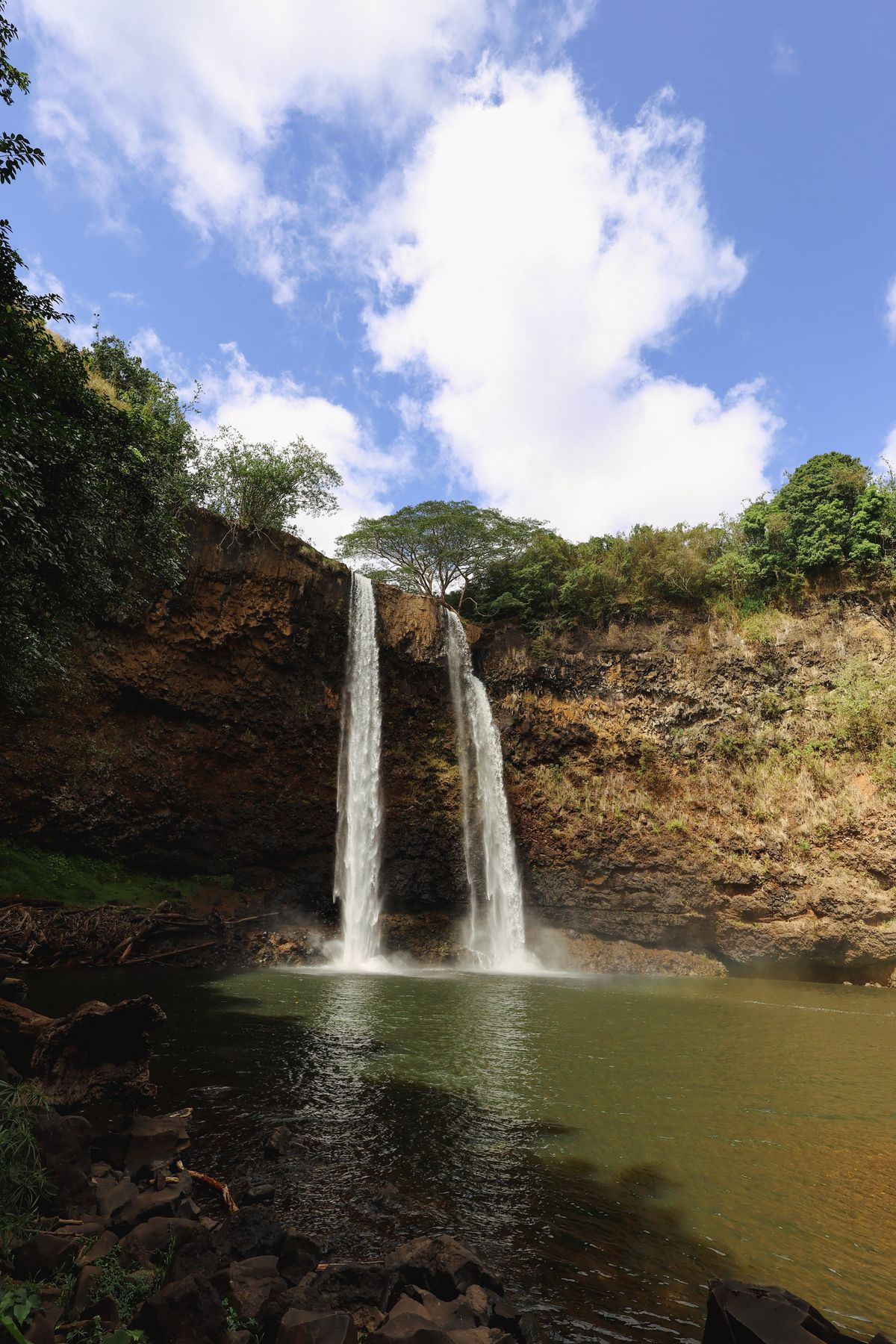 Representative Kauaʻi waterfall scenery; not the specific hike